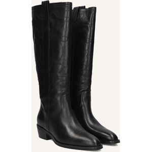 Blasz - Elegante Hoge Laarzen - Zwart - Leer