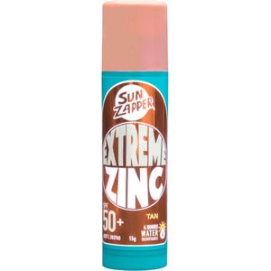 Zonnebrand - SPF 50+ Zinc Stick - 15g - Water Resistant - Paraben Vrij