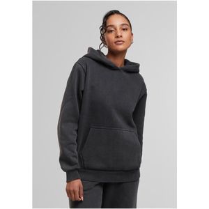 Urban Classics - Vintage Heavy Hoody - Dames Trui met Capuchon - Grijs