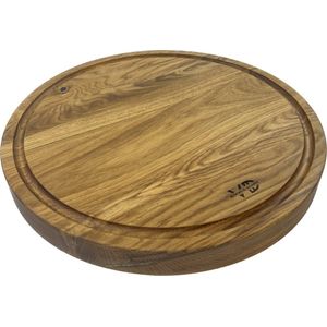 Blocks & Boards - SNIJPLANK ROND – EIKEN ⌀40CM