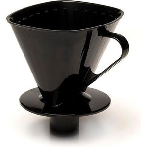 Koffiefilter met tuit zwart (Kunststof)