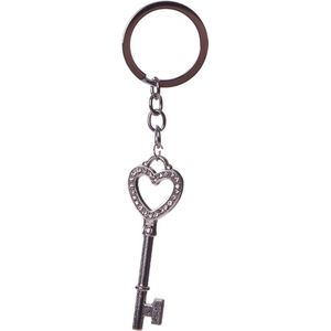 sleutelhanger sleutel tot mijn hart diamant valentijn geschenk metaal uitdeelcadeau