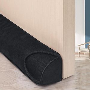 HooTown Tochtstopper 102 cm - Zware tochtstopper deuren - Windstopper voor bescherming - Deurstopper huisdeur - Koelstopper deuren ramen grijs