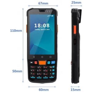 PG Android Handscanner - Draadloze handscanner - Alternatief Zebra scanner - scanner voor magazijn