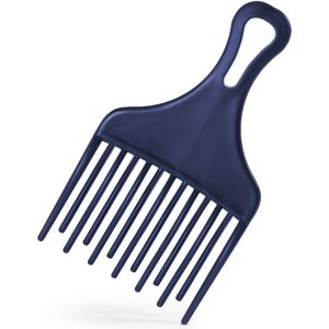 Ecorare® - Krullenkam - Blauw - Krullen - Curly Girl methode - CG methode - Dubbele rij tanden