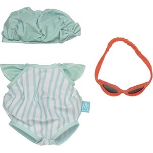 Manhattan Toy Outfit Baby Stella 30,5 Cm Textiel Groen 3-delig