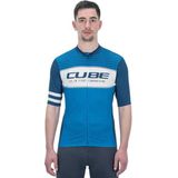 Cube Blackline Cmpt Jersey Met Korte Mouwen Blauw L Man