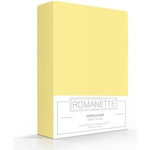 Hoeslakens - Katoen - Grijs - 140x200 cm