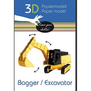 3D bouwpakket karton graafmachine