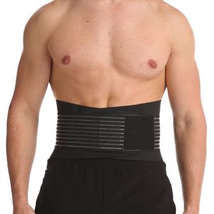Sport Waist Trainer - Buik Korset Belt - Rugondersteuning - Sportieve activiteiten - 1 Stuk - Zwart