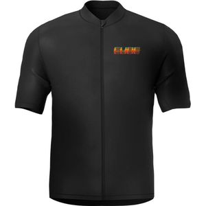 Cube Cmpt Korte Mouw Wielertrui Zwart M Man