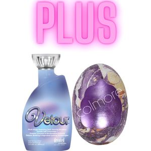 Devoted Creations Velour 400 ml PLUS Colmore Decoratie Ei Lila