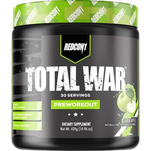 Redcon1 - Total War - Pre-Workout - 30 servings - Green Apple