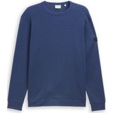 Tom Tailor Shirt met lange mouwen en wafelstructuur