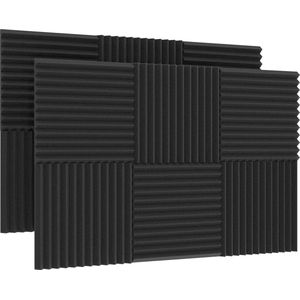 Geluidsisolatieplaten - Foam-Isolatieplaten-– Akoestische Panelen – Geluidsdemper – Studioschuim –– Acoustic Foam Panels