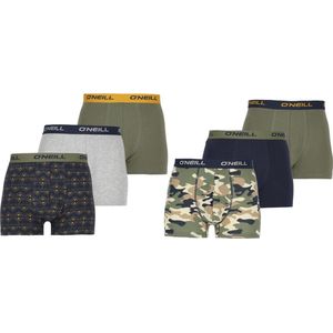 O'Neill - Heren Boxershorts - 6-pack - Camo - maat XL