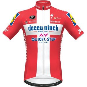 DECEUNINCK QUICK-STEP 2020 KAMPIOEN DENENMARKEN KORTE MOUWEN AERO SP.L Maat XXXL