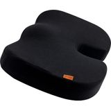 DYNMC you Ergonomisch zitkussen stoel - comfortabel zitten op kantoor en thuis - ontlastend voor rug, heupen, stuitbeen - perfect zitkussen voor bureaustoel enz. - Premium Memory Foam kussen