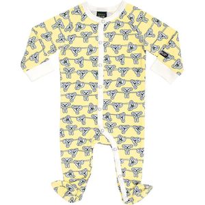 PYJAMAS W. FOOT - SOFT SUNFLOWER - 74