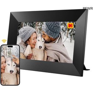 RFWR® Digitale fotolijst 7 inch met wifi en touchscreen - Automatische rotatie, 32 GB geheugen