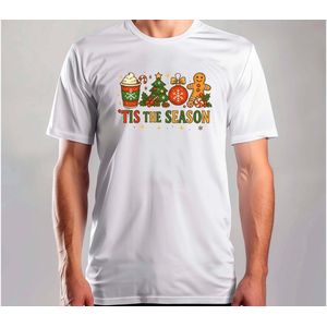 Jolly Button - T Shirt - MerryChristmas - ChristmasVibes - Funny - Sarcasm - VrolijkKerstfeest - Kerstmis - Grappig - Sarcasme