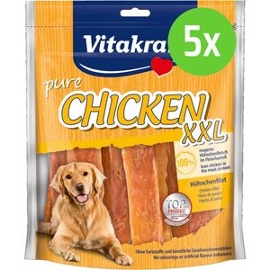 Vitakraft CHICKEN XXL filet kippenvlees - hondensnack - 250 gram - 5 Zakken