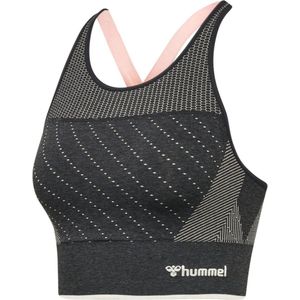 Hummel - Hmlmt Hana Sporttop - Zwart - Gerecycled Materiaal