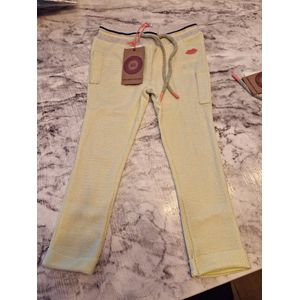 Kidz Art - Lange broek- Geel Neon - Mt 92
