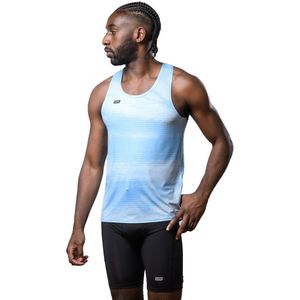 42k Running Apex Mouwloos T-shirt Blauw M Man,Vrouw