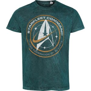 Star Trek Star Fleet Heren T-shirt - blauw - XXL