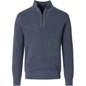 Casa Moda schipperstrui rits blauw maat M