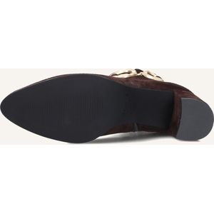 Notre-V - 8558 - Enkellaarsjes - Bruin - Dames