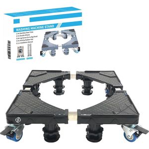 Equivera Wasmachine Verhoger - Wasmachine Sokkel - Wasmachine opbouwmeubel - Wasmachine Kast - Wasmachine Ombouw - Wasmachine Meubel