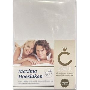 Hoeslaken jersey Maxima wit - Cevilit - 180/200
