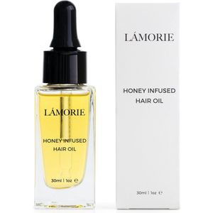Honey infused Hair Oil 30ml - 100% Natuurlijk honing - rijk aan vitamines, mineralen, aminozuren - Haarserum - Haarolie