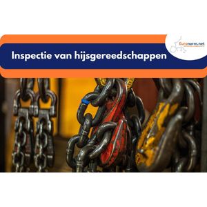 e-learning Inspectie hijsgereedschappen (onder de haak) - online training