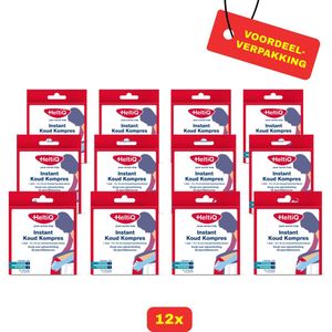 12 x HeltiQ instant koud kompres - Voordeelverpakking