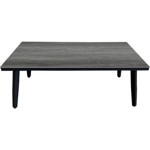 Bijzettafel Mykonos 105x58cm | Grey | Aluminium & Kunststof | Normin