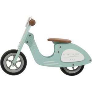 Little Dutch Verstelbare Loopscooter Mint