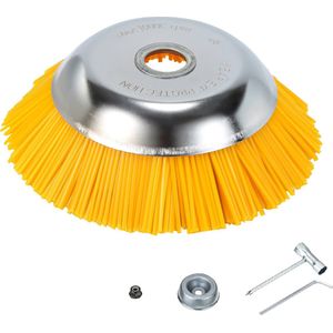 Onkruidborstel 1st Nylon Borstelbijlage 25,4x200mm Nylon Borstel voor Stihl Bosmaaier