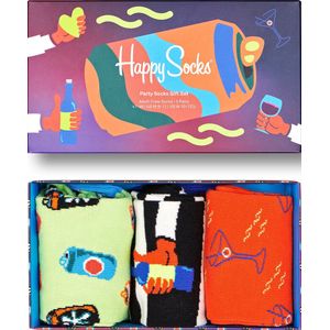 Happy Socks SXPAR08-0200 Party Gift Set 3-Pack