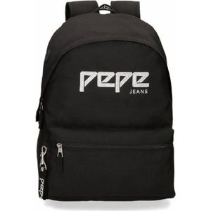 Pepe Jeans schoolrugzak zwart 42 cm