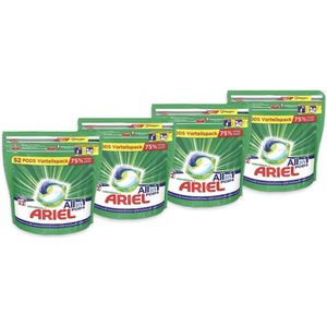 Ariel universal+ -Wasmiddel Pods 4x52 Pods All-in-1 -voordeelverpakking-208 pods-voordeel pack-ariel universal+