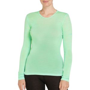 Icebreaker - 175 Everyday Crewe - Thermoshirt - Groen - Slim-fit