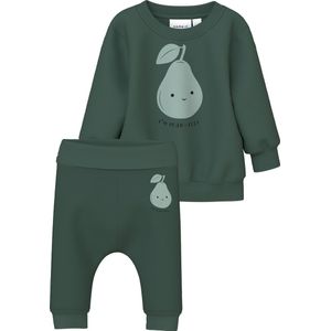 NAME IT NBMVONNE LS SWEAT BOX BRU SET Jongens Trui - Maat 80