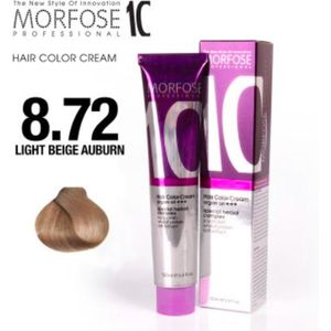 Morfose Color Cream 8.72 Light Beige Auburn 100ml
