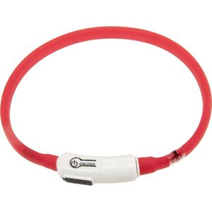 Flamingo Visio Nera - Halsband Honden;katten - Kattenhalsband Led Nera Rood 35cm - 1st