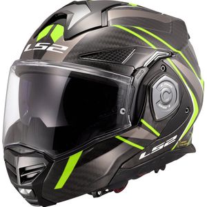LS2 - Advant X Carbon - Modulaire Helm - Carbon - Zwart