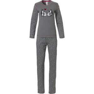 Rebelle for Girls Pinguin Meisjes Pyjamaset - dark grey - Maat 104