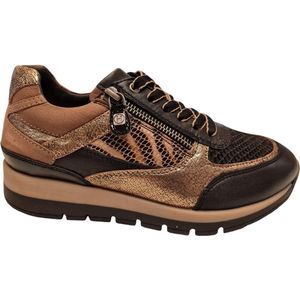 Helioform 249.002.0350 K Dames Sneakers - Zwart Brons - 38.5